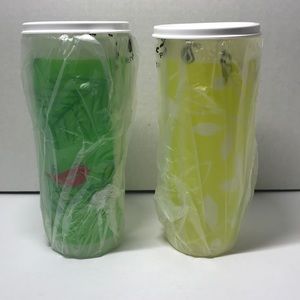 New Tupperware Winter Tumblers Set of 2 #5107